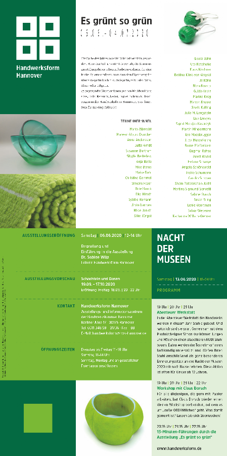 Es grünt so grün Ausstellung 