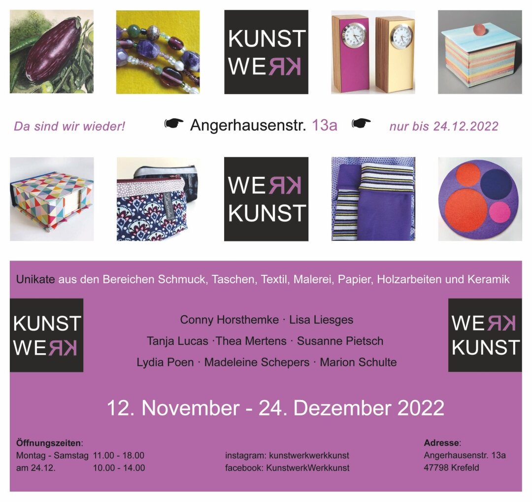 Pop-Up-Store 2022 in Krefeld Pop-Up-Store 2022